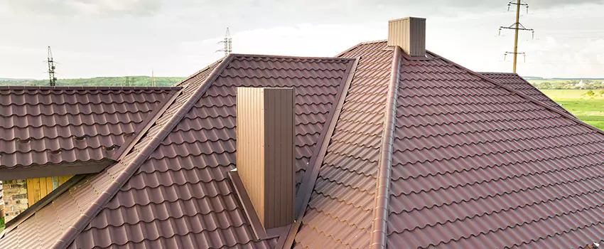 Residential Chimney Flashing Restoration in McAlester, OK