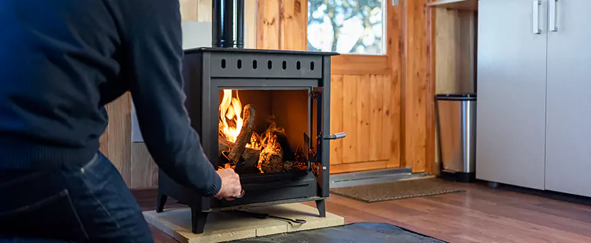 Open Hearth Wood Fireplace Installation in McAlester, OK