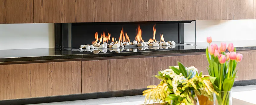 Double-height Fireplace Design Refurbishment in McAlester, Oklahoma